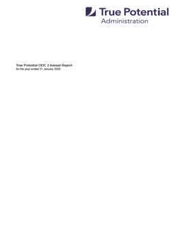 True Potential OEIC 2 Annual Report
