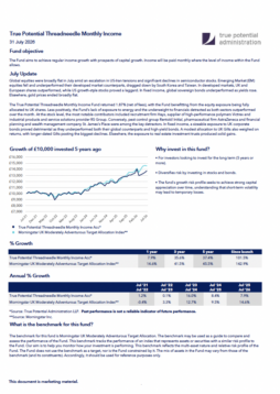 True Potential Allianz Balanced Factsheet