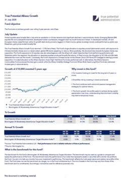 True Potential Allianz Growth Factsheet