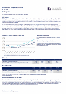 True Potential TrinityBridge Growth Factsheet