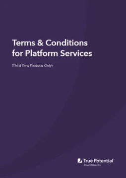 Terms & Conditions for Platform Services (Third Party Products only)